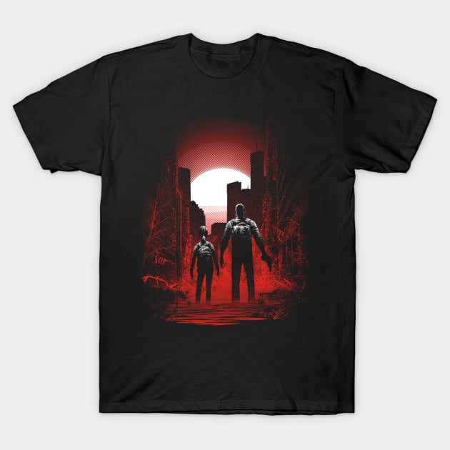 Joel and Ellie T-Shirt by Fuacka